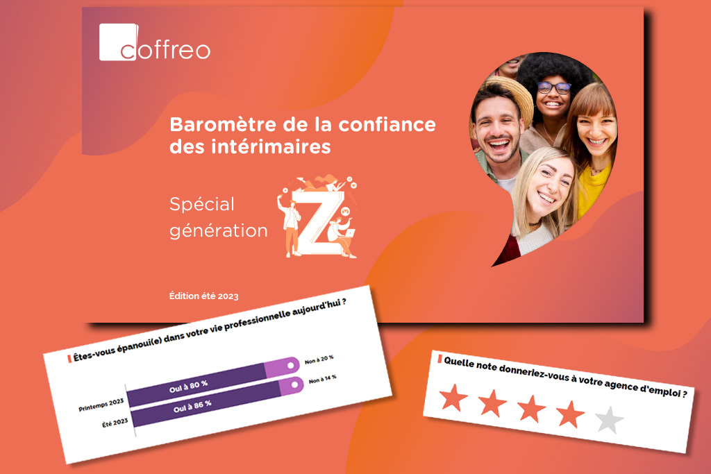 Baromètre generation Z intérimaires coffreo