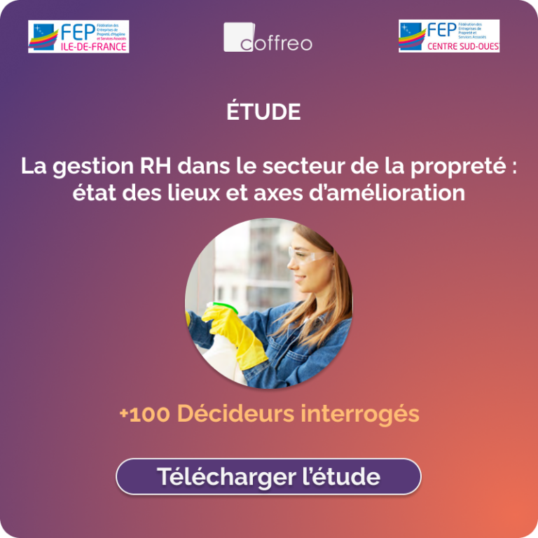 Étude FEP X Coffreo : La gestion RH dans le secteur de la propreté
