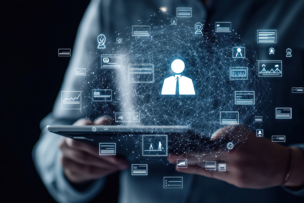 Illustration d’un consultant utilisant un ATS